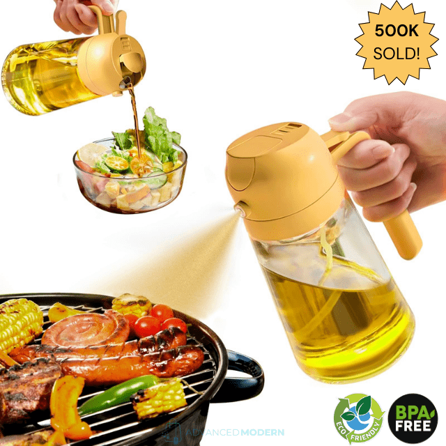 2 - in - 1 Glass Oil Dispenser - Advanced Modern