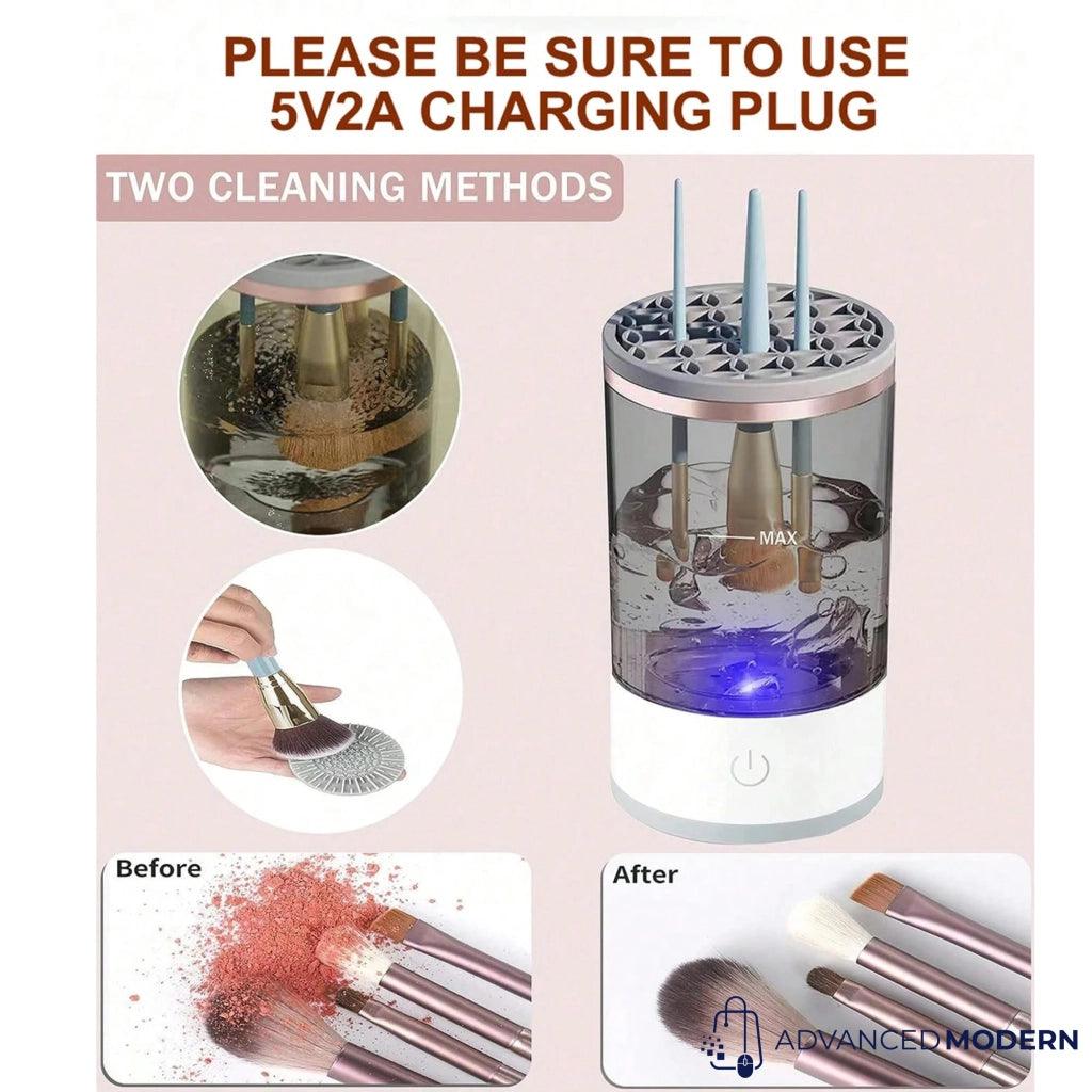 Automatic Makeup Brush Cleaning and Drying Stand