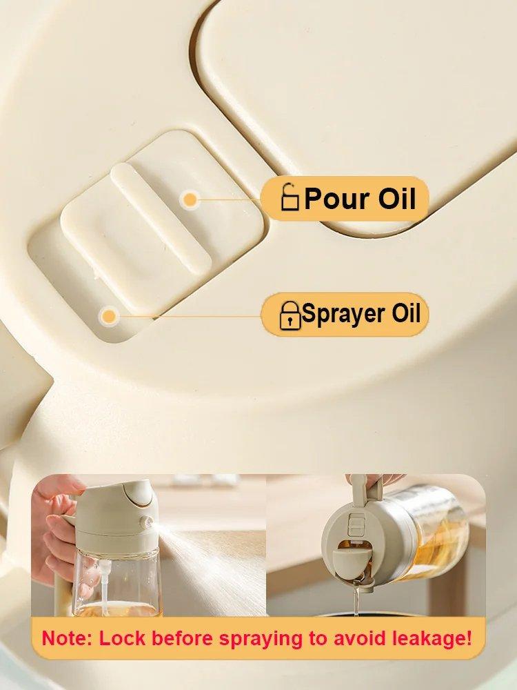 2 in 1 Oil Dispenser - Advanced Modern