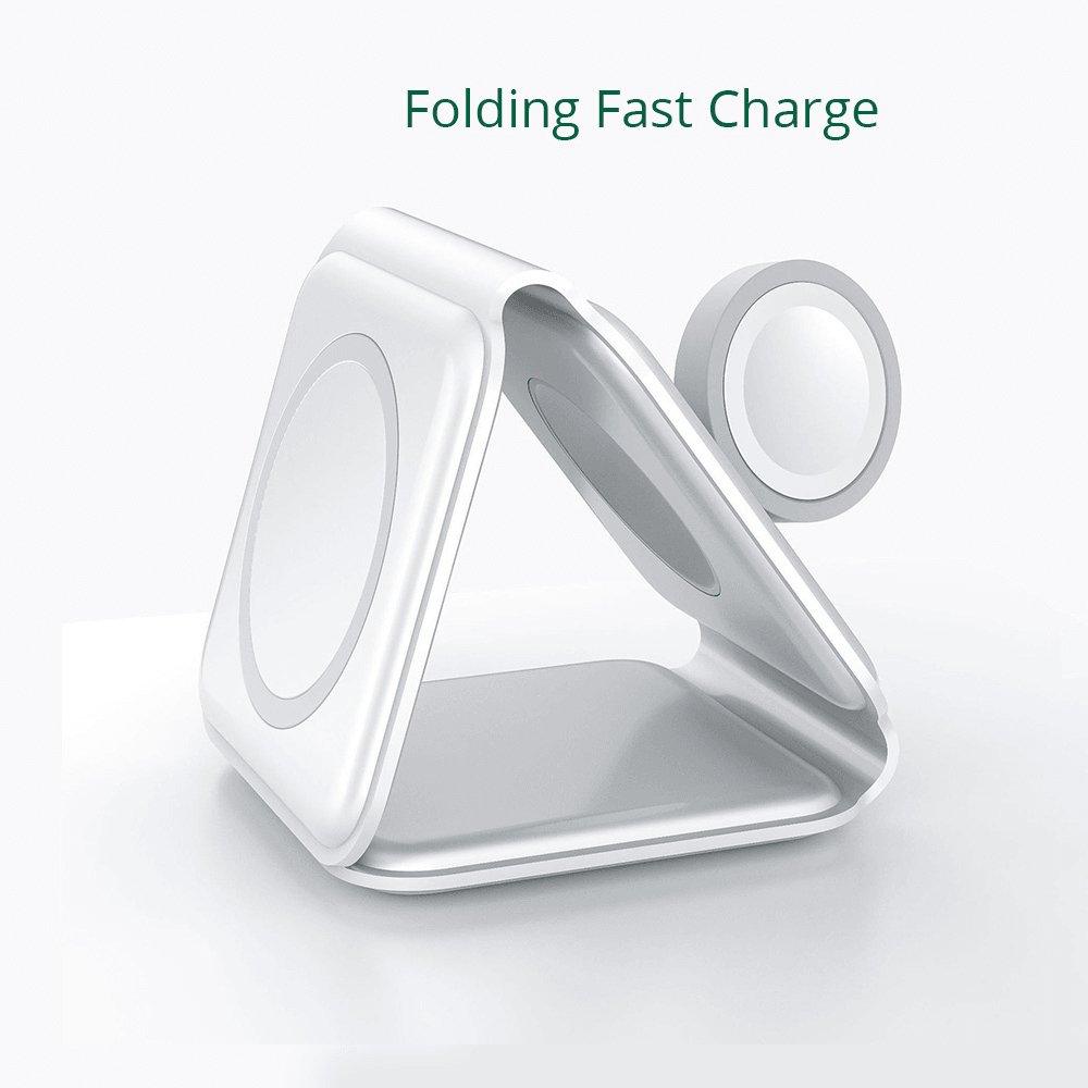 3 - in - 1 Foldable Wireless Charging Pad - Advanced Modern