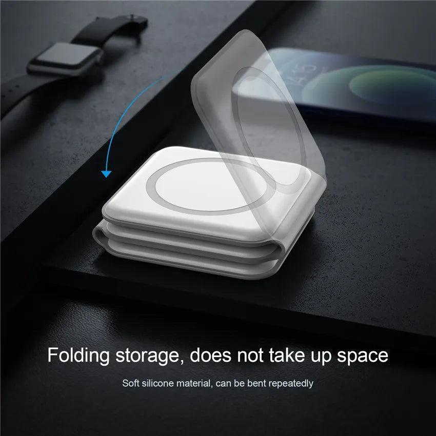 3 - in - 1 Foldable Wireless Charging Pad - Advanced Modern