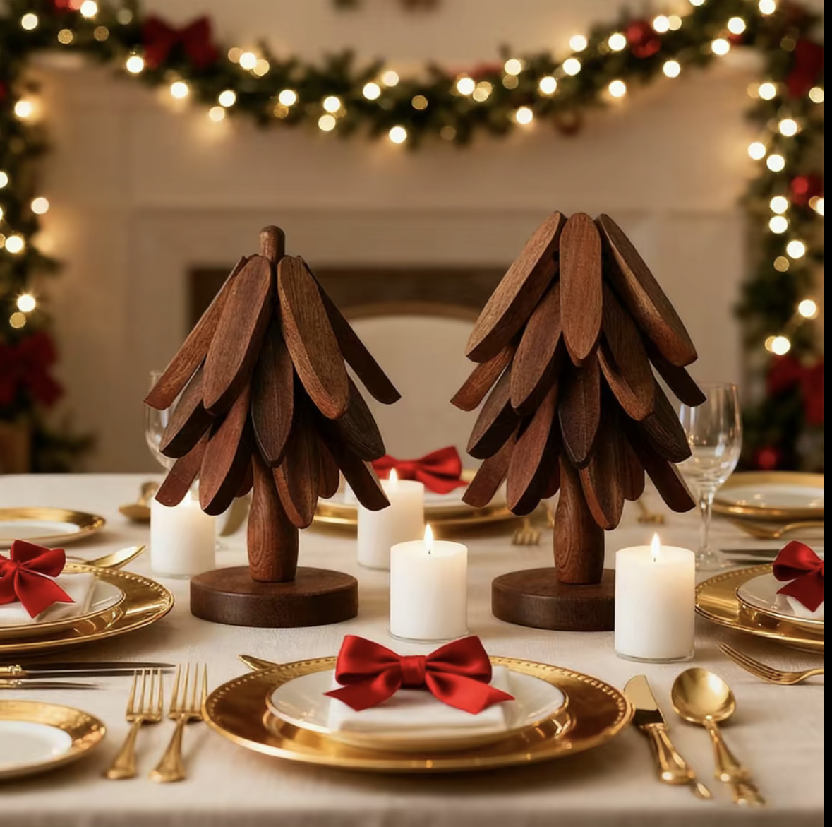 RusticWood™ Coaster Trivets