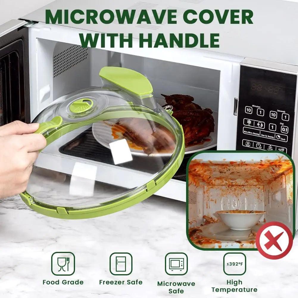 Microwave Steamer & Splash Protector - Advanced Modern