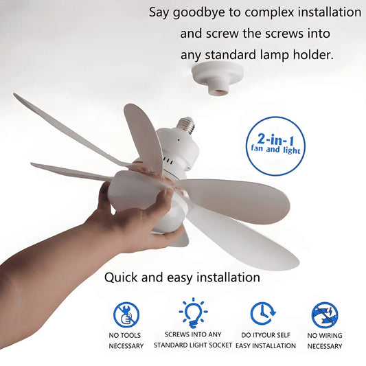 BrightBreeze LED Ceiling Fan
