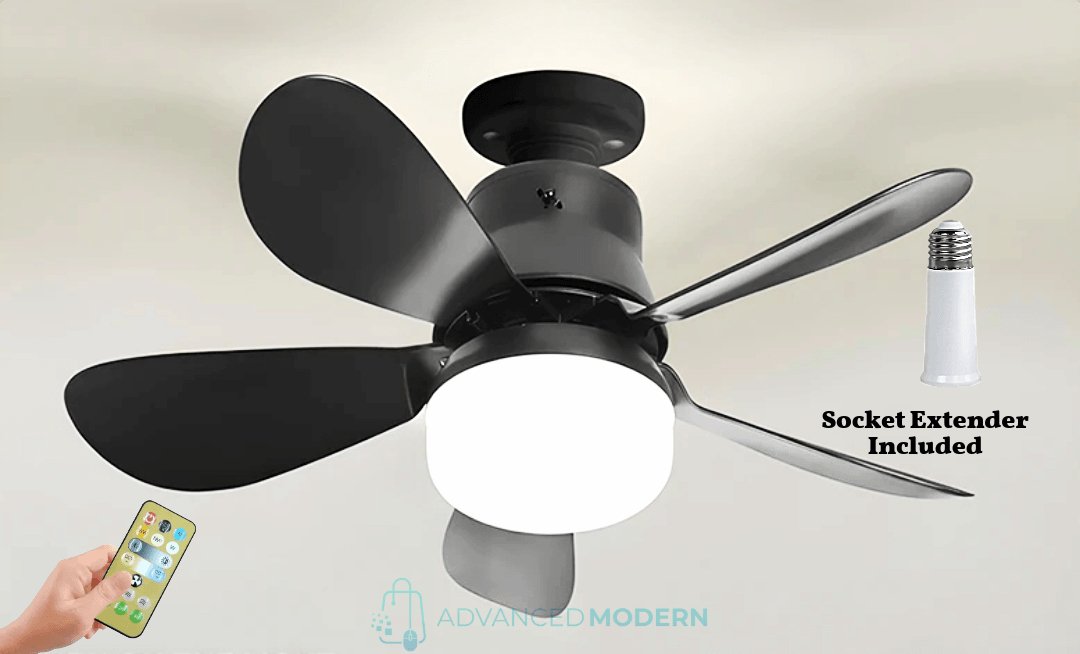 BrightBreeze LED Ceiling Fan - Advanced Modern