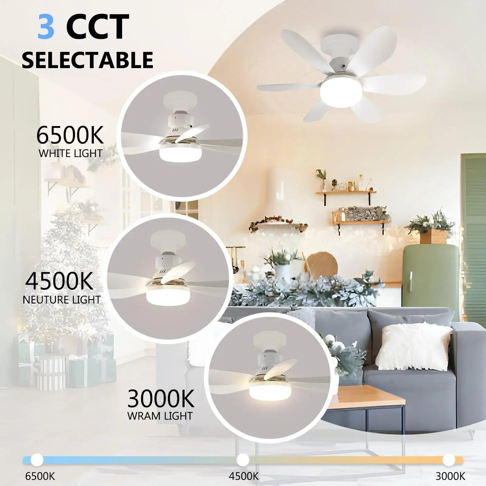 BrightBreeze LED Ceiling Fan - Advanced Modern