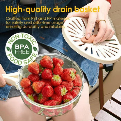 EasyFold Fruit & Veggie Drainer - Advanced Modern