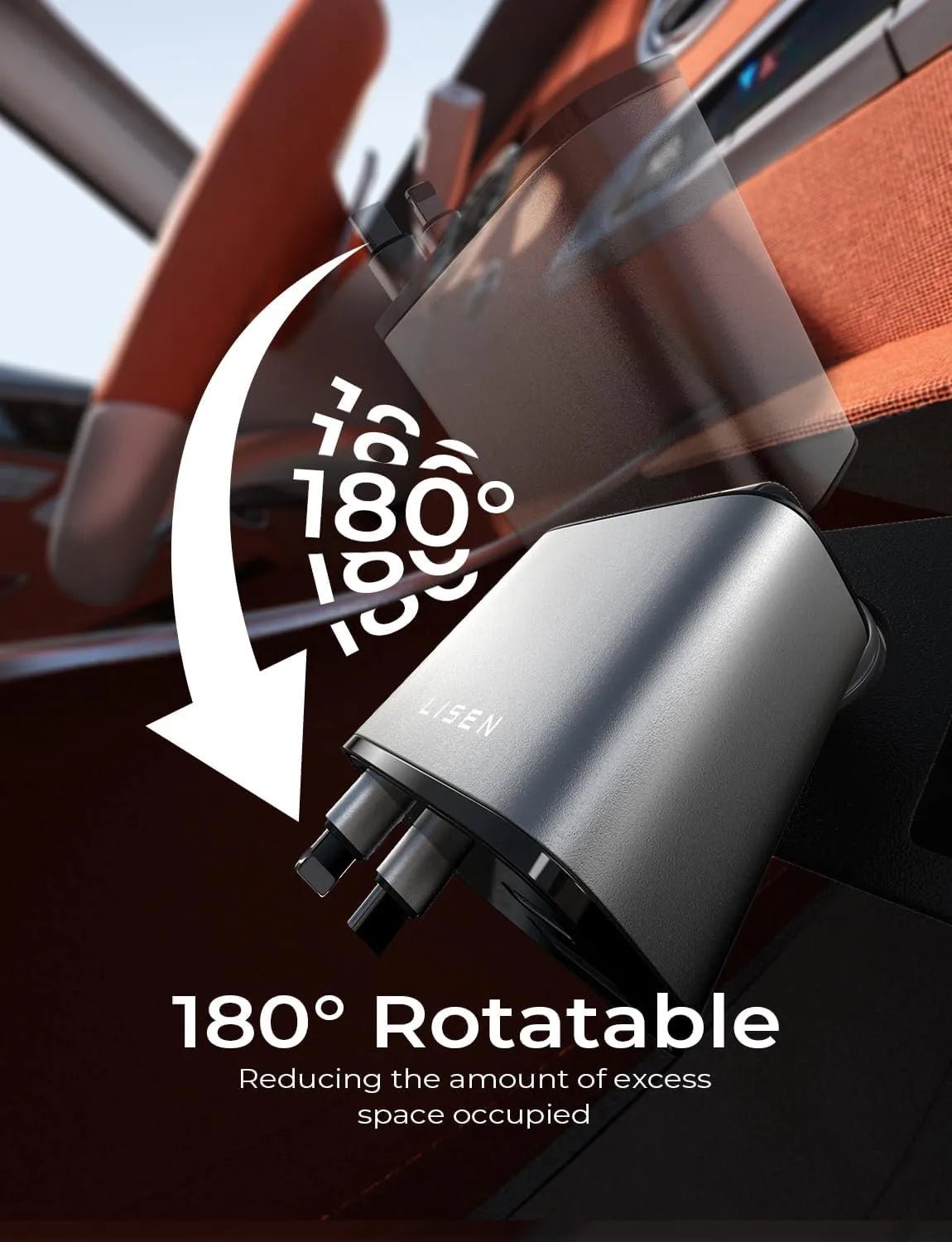 High - Speed Retractable Car Charger - Advanced Modern