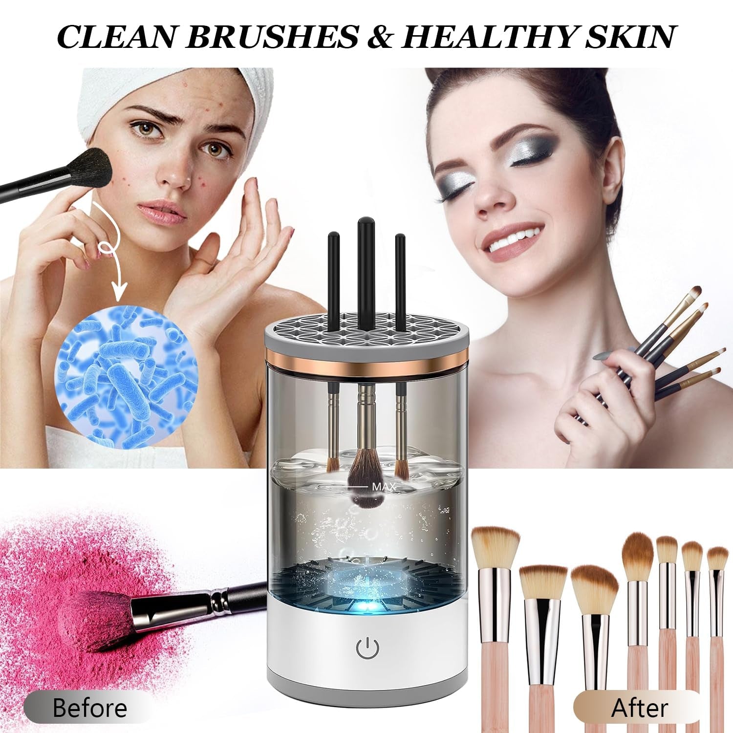 Makeup Brush Cleaner - Advanced Modern