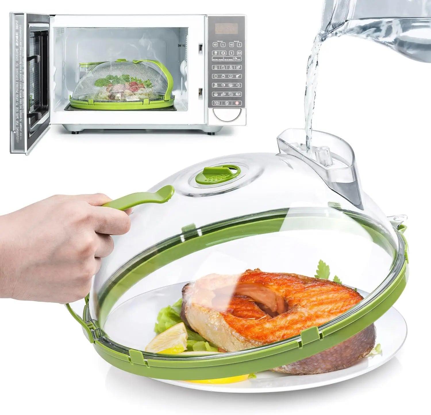 Microwave Steamer & Splash Protector - Advanced Modern