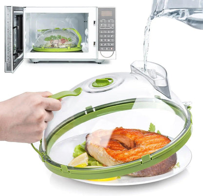 Microwave Steamer & Splash Protector - Advanced Modern