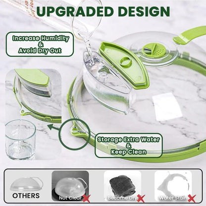 Microwave Steamer & Splash Protector - Advanced Modern