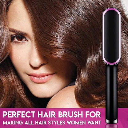 Professional Hair Straightener Brush - Advanced Modern